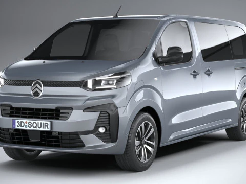 Citroen e-Spacetourer 2024 3D Model