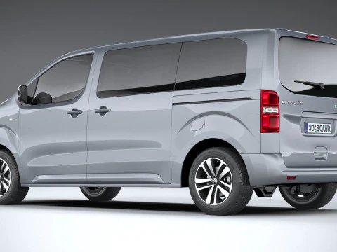 Citroen e-Spacetourer 2024 3D Model
