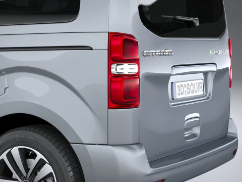 Citroen e-Spacetourer 2024 3D Model
