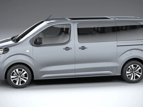 Citroen e-Spacetourer 2024 3D Model