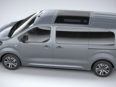 Citroen e-Spacetourer 2024 3D Model