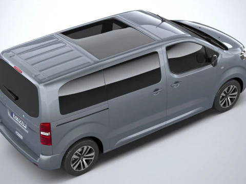 Citroen e-Spacetourer 2024 3D Model