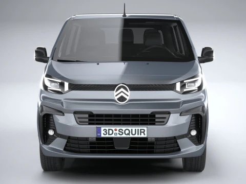 Citroen e-Spacetourer 2024 3D Model