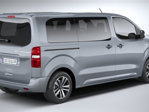 Citroen e-Spacetourer 2024 3D Модель