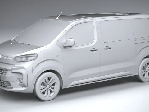 Citroen e-Spacetourer 2024 3D Model