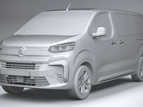 Citroen e-Spacetourer 2024 3D Model