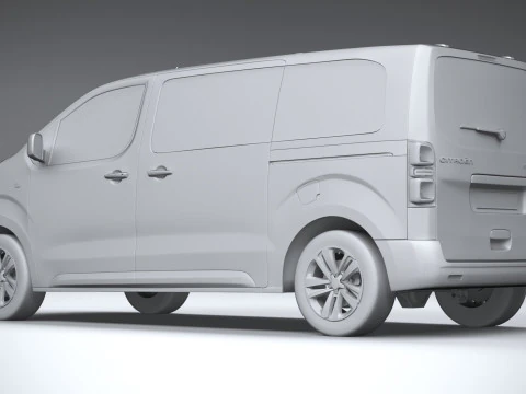 Citroen e-Spacetourer 2024 3D Model