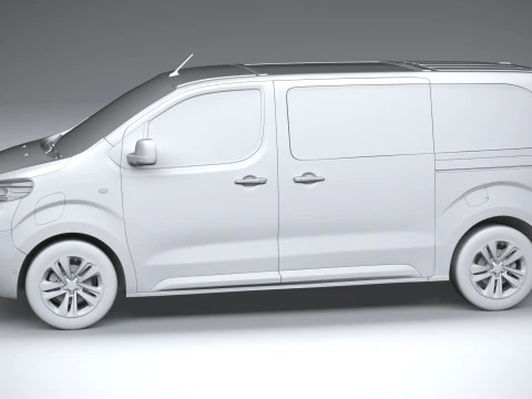 Citroen e-Spacetourer 2024 3D Model