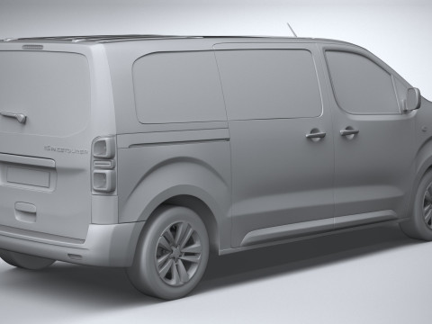 Citroen e-Spacetourer 2024 3D Модель