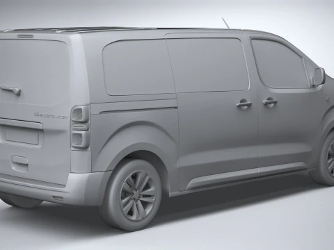 Citroen e-Spacetourer 2024 3D Model
