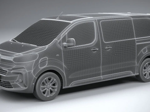 Citroen e-Spacetourer 2024 3D Model