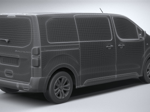 Citroen e-Spacetourer 2024 3D Модель