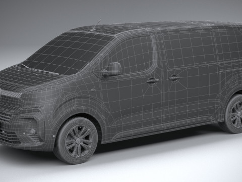 Citroen e-Spacetourer 2024 3D Модель