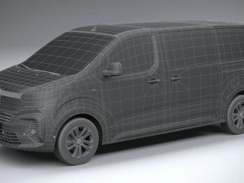 Citroen e-Spacetourer 2024 3D Model