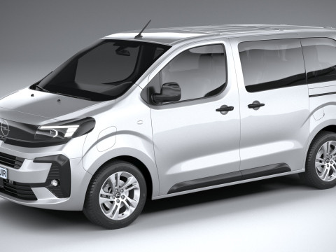 Opel Vivaro L1 Passanger 2024 3D Model
