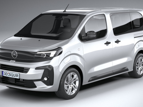 Opel Vivaro L1 Passanger 2024 Modelo 3D