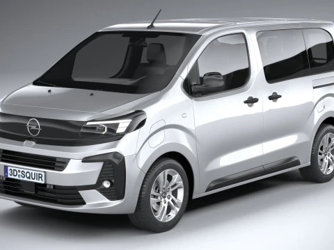 Opel Vivaro L1 Passanger 2024 3D Model