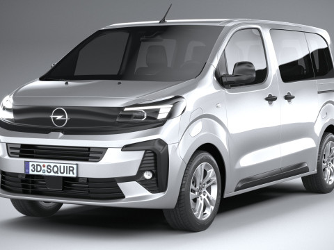 Opel Vivaro L1 Passanger 2024 Modelo 3D