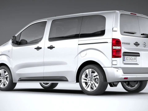 Opel Vivaro L1 Passanger 2024 3D Model