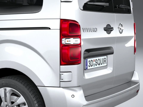 Opel Vivaro L1 Passanger 2024 3D Model