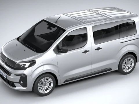 Opel Vivaro L1 Passanger 2024 3D Model