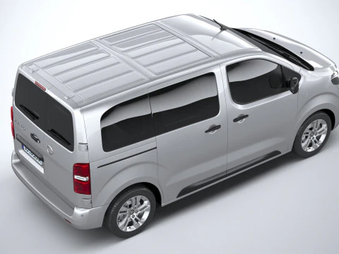 Opel Vivaro L1 Passanger 2024 3D Model