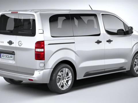 Opel Vivaro L1 Passanger 2024 3D Model