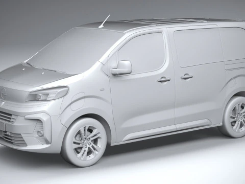 Opel Vivaro L1 Passanger 2024 3D Model