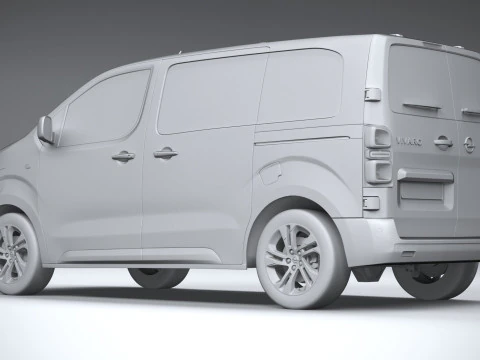 Opel Vivaro L1 Passanger 2024 3D Model