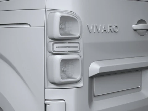 Opel Vivaro L1 Passanger 2024 3D Model