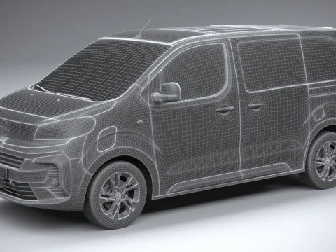 Opel Vivaro L1 Passanger 2024 3D Model