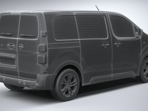 Opel Vivaro L1 Passanger 2024 3D Model