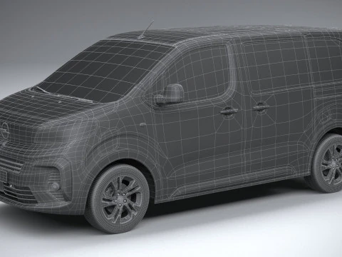 Opel Vivaro L1 Passanger 2024 3D Model