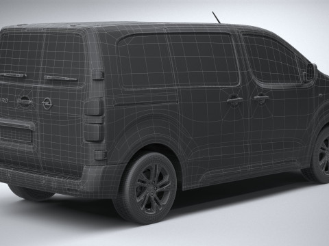 Opel Vivaro L1 Passanger 2024 Modelo 3D
