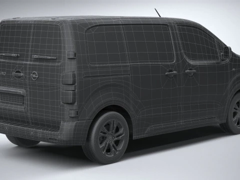 Opel Vivaro L1 Passanger 2024 3D Model