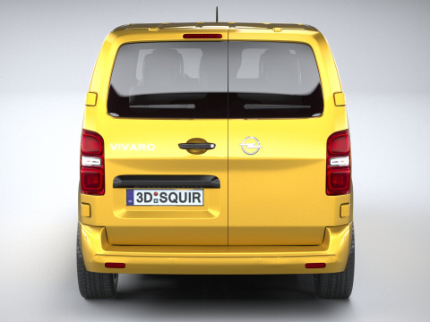 Opel Vivaro L2 Passenger 2024 3D 模型