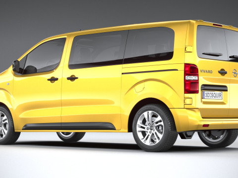 Opel Vivaro L2 Passenger 2024 3D 模型