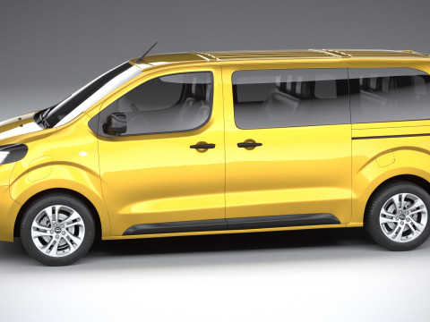 Opel Vivaro L2 Passenger 2024 3D 模型