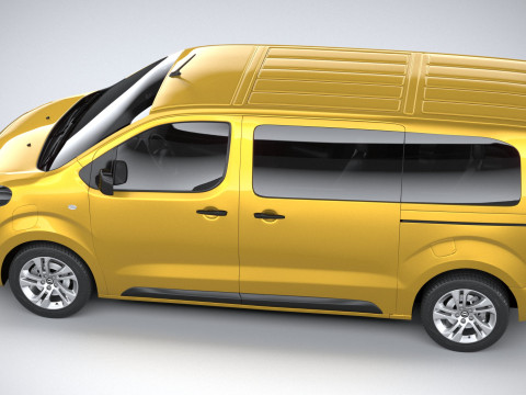 Opel Vivaro L2 Passenger 2024 3D 模型