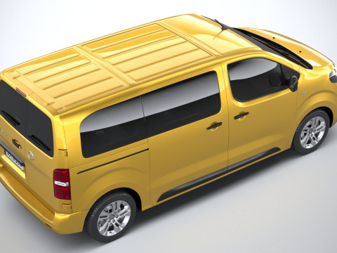 Opel Vivaro L2 Passenger 2024 3D 模型