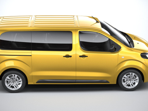 Opel Vivaro L2 Passenger 2024 3D 模型