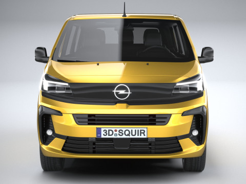 Opel Vivaro L2 Passenger 2024 3D 模型