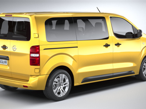 Opel Vivaro L2 Passenger 2024 3D 模型