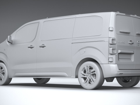 Opel Vivaro L2 Passenger 2024 3D 模型