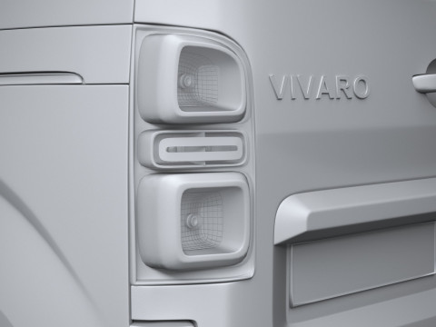 Opel Vivaro L2 Passenger 2024 3D 模型