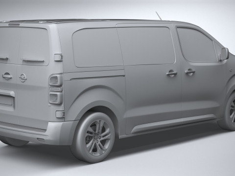 Opel Vivaro L2 Passenger 2024 3D 模型