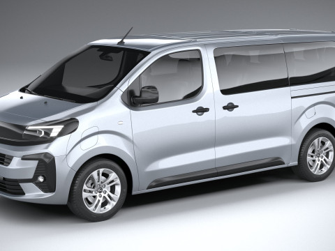 Opel Vivaro L3 Passenger 2024 3D Model
