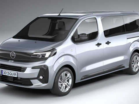 Opel Vivaro L3 Passenger 2024 Modelo 3D