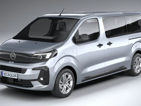 Opel Vivaro L3 Passenger 2024 3D Model