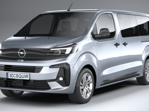Opel Vivaro L3 Passenger 2024 Modelo 3D